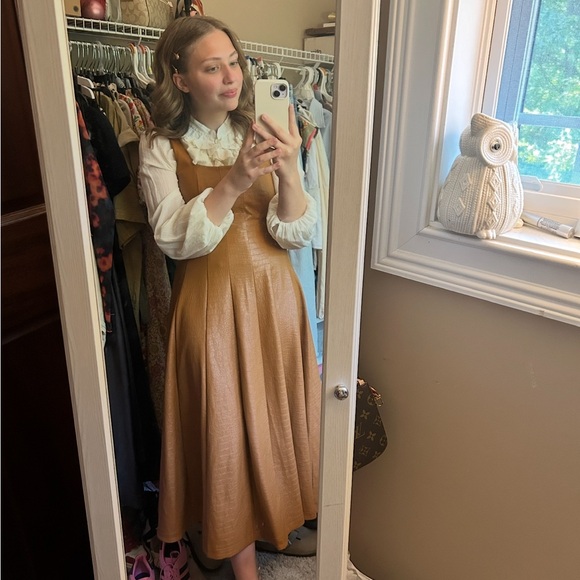 AVEC LES FILLES LEATHER DRESS - Picture 3 of 3